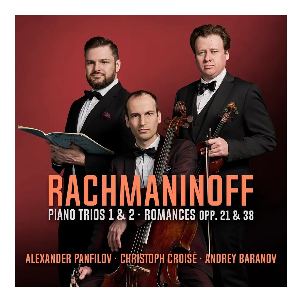 RACHMANINOV - Baranov - Trio élégiaque n°1, pour piano, violon et violon..